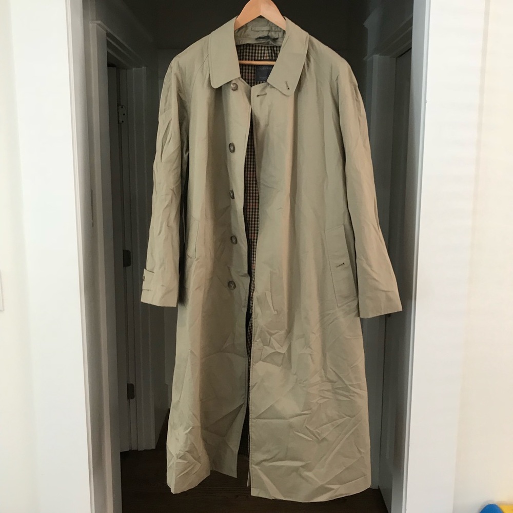 Brooks Brothers Tan Trench Coat
